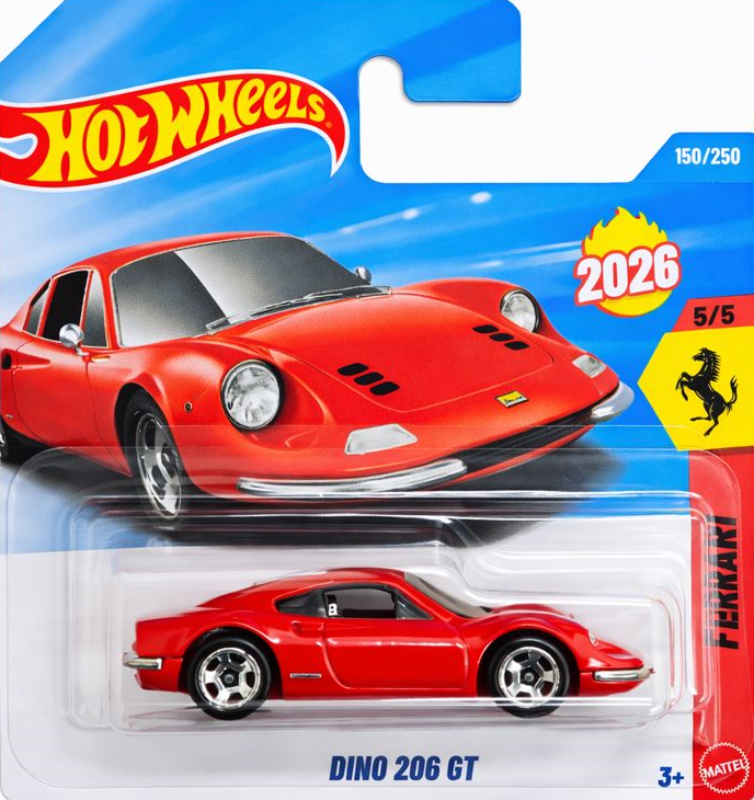 Hot Wheels Ferrari Dino 206 GT