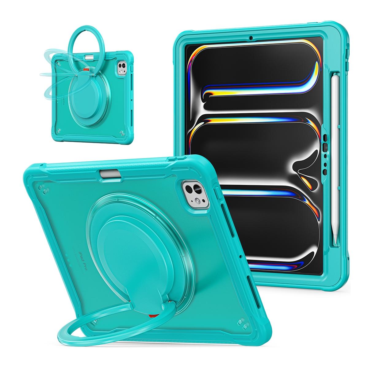 Funda 2 en 1 con soporte giratorio 360º para iPad Pro 11 2024/2025 - Azul claro