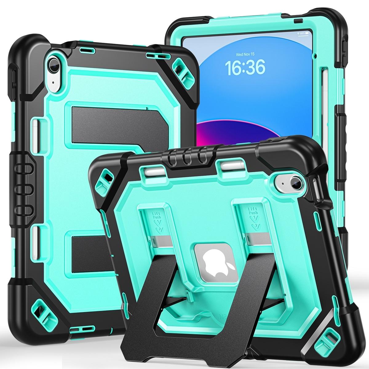 Funda antigolpes premium con soporte para iPad 10ª gen. 2022 10.9" / iPad 11 2025 - Verde