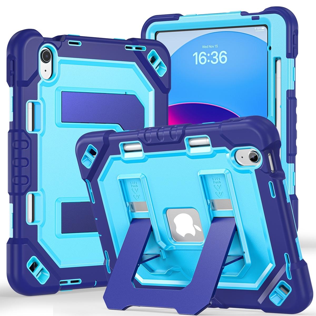Funda antigolpes premium con soporte para iPad 10ª gen. 2022 10.9" / iPad 11 2025 - Azul