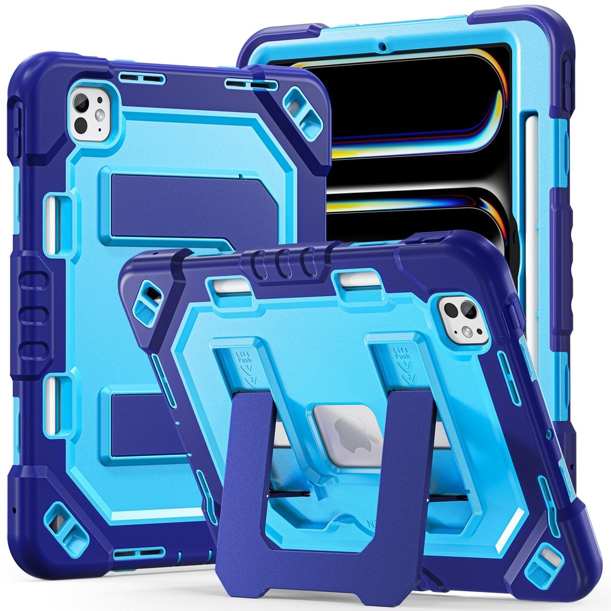 Funda antigolpes premium con soporte para iPad Pro 11 2024/2025 - Azul