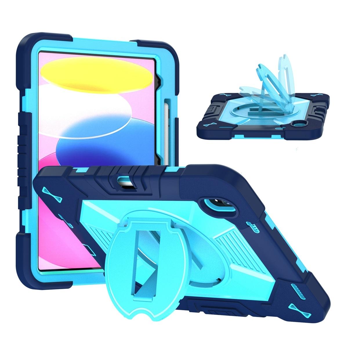 Funda antigolpes con soporte para iPad 10ª gen. 2022 10.9" / iPad 11 2025 - Azul