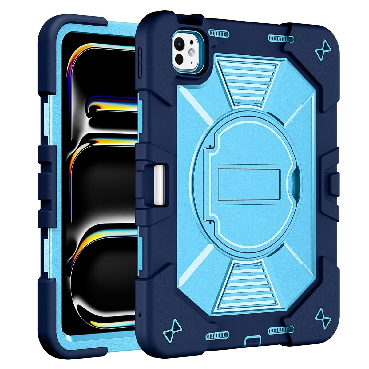 Funda antigolpes con soporte para iPad Pro 11 2024/2025 - Azul
