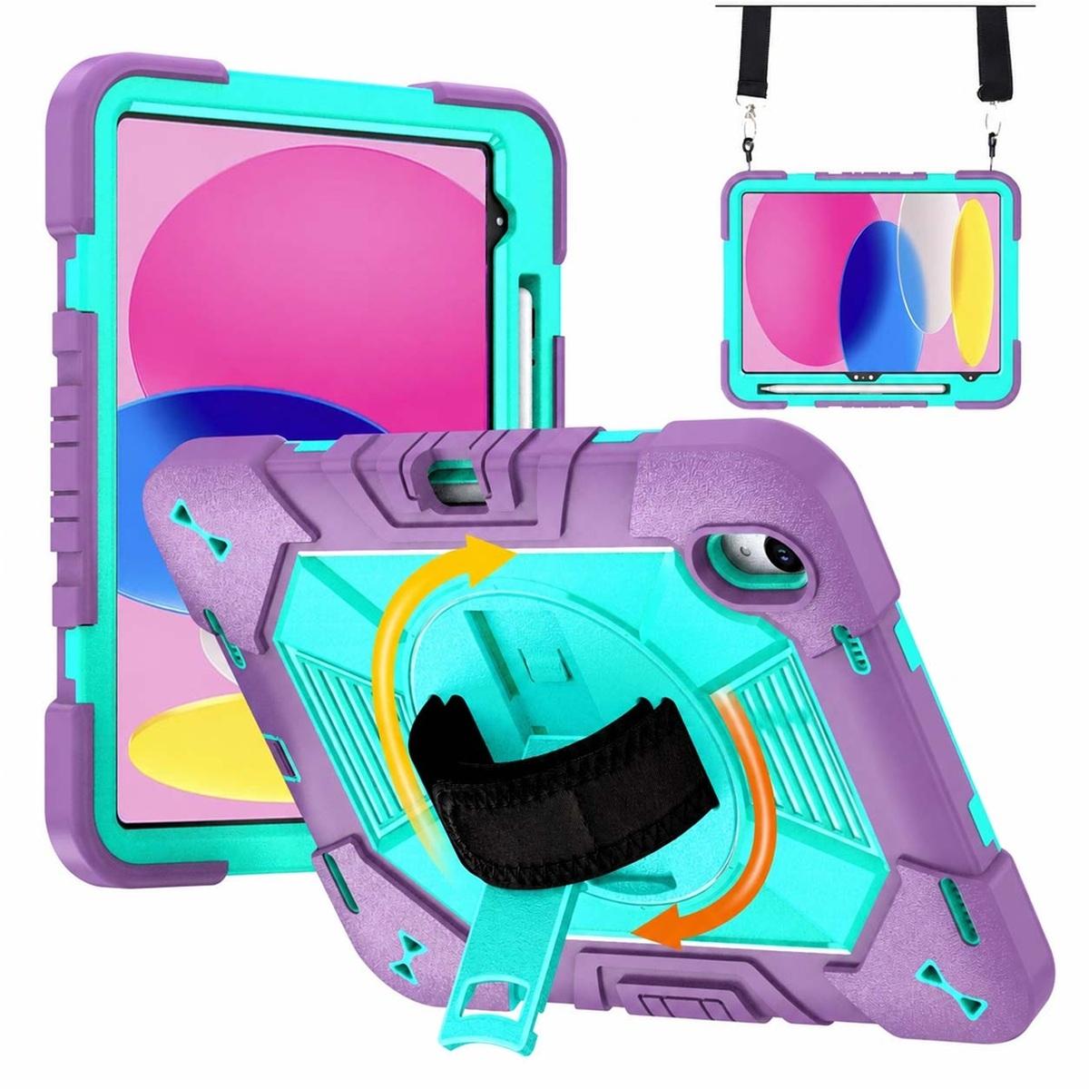 Funda antigolpes con soporte para iPad Air 11 2024/2025/2026 / iPad Pro 11 2018-2022 / iPad Air 4/5 10.9 - Morado