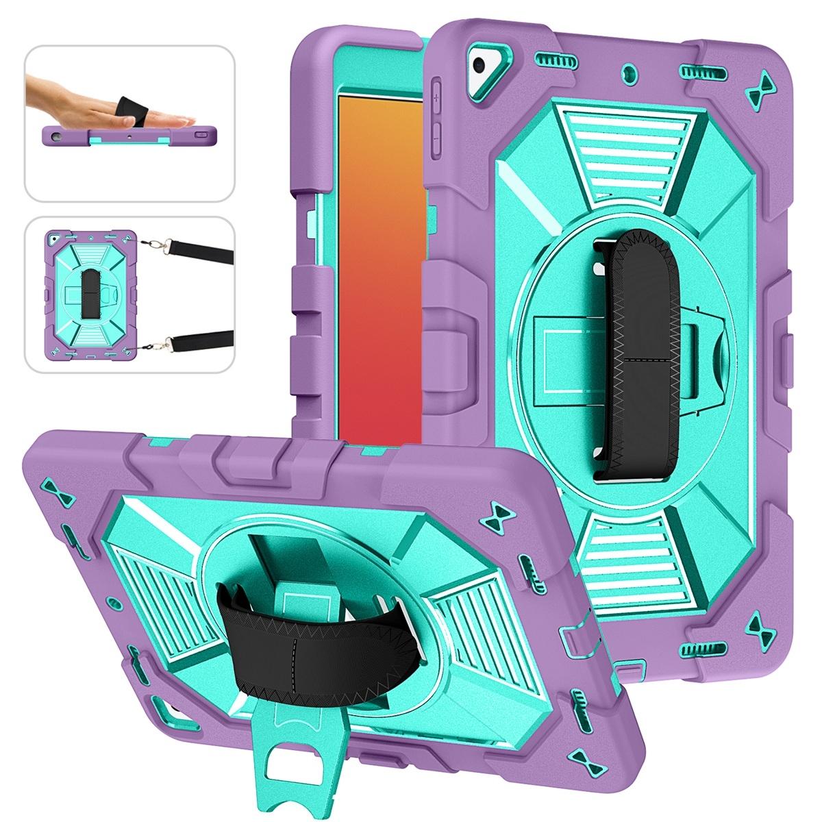 Funda antigolpes con soporte para iPad Pro 11 2024/2025 - Morado