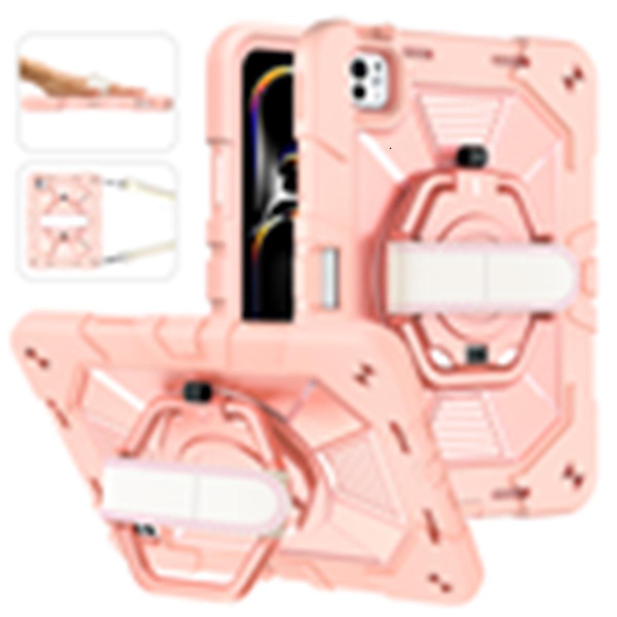Funda antigolpes con soporte para iPad Pro 13 2024/2025 - Rosa