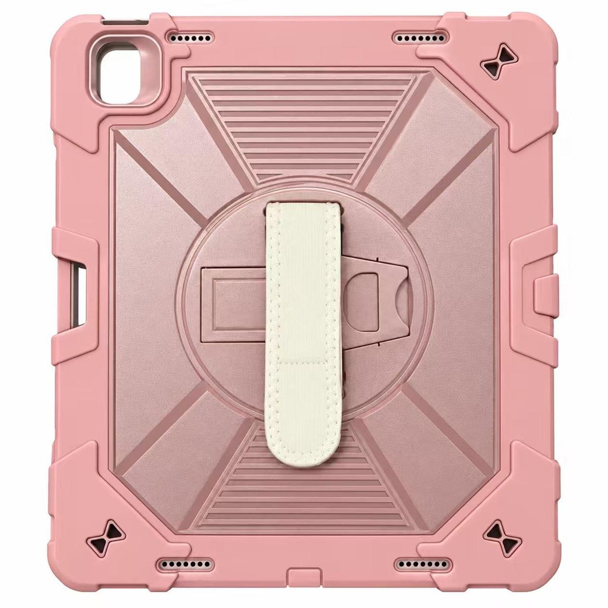 Funda antigolpes con soporte para iPad Air 13 2024/2025/2026 / iPad Pro 12.9 2018-2022 - Rosa