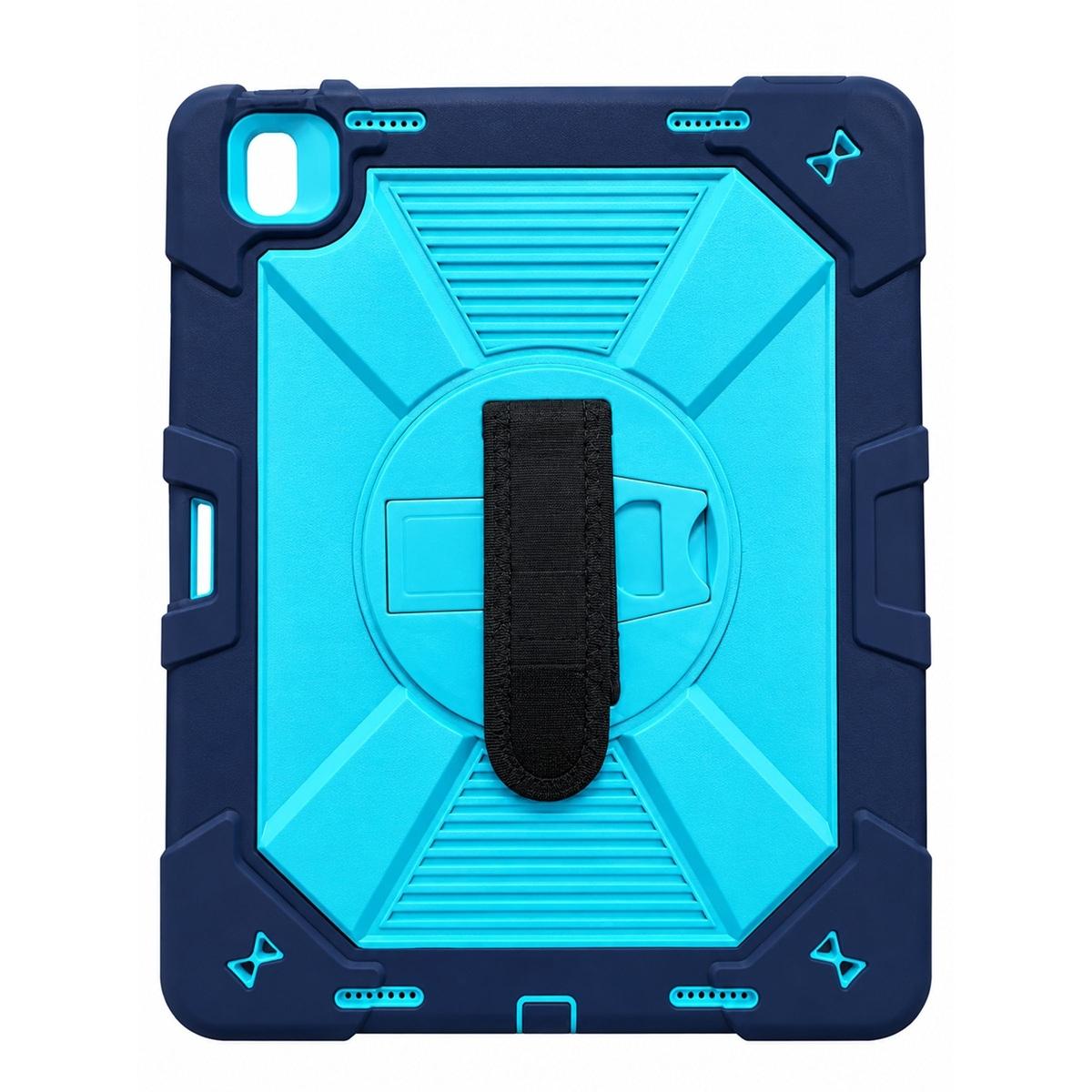 Funda antigolpes con soporte para iPad Air 13 2024/2025/2026 / iPad Pro 12.9 2018-2022 - Azul
